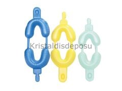 Imicryl Polimo Flor Kaşığı Buyuk Big Boy Mavi 100 Lük (50 Çift Alt Ve Üst Çene)