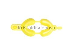 Imicryl Polimo Flor Kaşığı Orta Medium Boy Sarı 100 Lük (50 Çift Alt Ve Üst Çene)