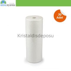 Rulo Dişci Hasta Önlüğü Beyaz - 50*60cm 30 adet