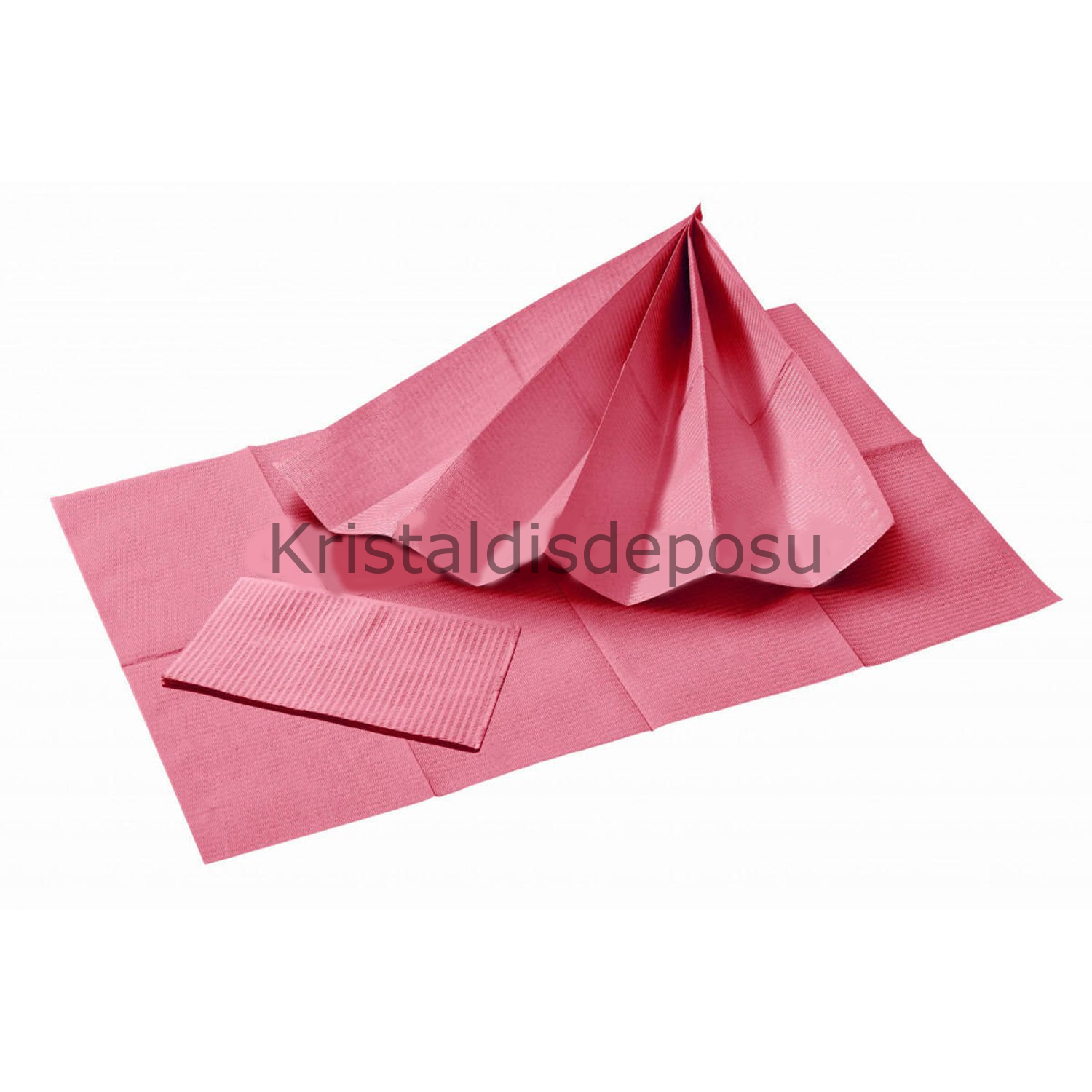 Avrupa Tabla Örtüsü Renkli - 33*44 cm 500 Ad - Pink Cyclamen