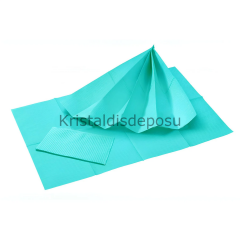 Avrupa Tabla Örtüsü Renkli - 33*44 cm 500 Ad - Turquoise