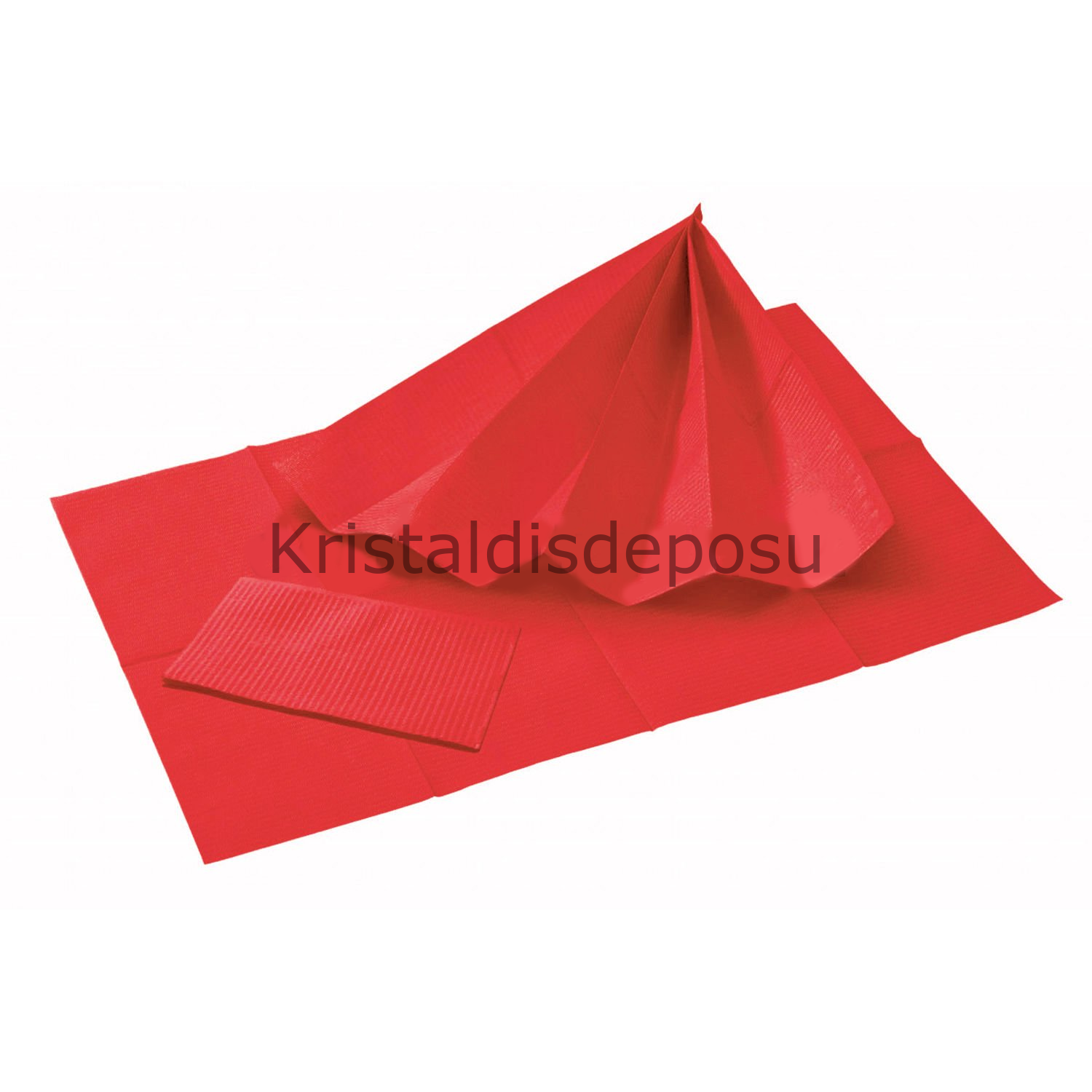 Avrupa Tabla Örtüsü Renkli - 33*44 cm 500 Ad - Red