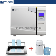 Yeson B-Pro 22 Lt Otoklav & Saf Su & Poşet Kapama Cihazı