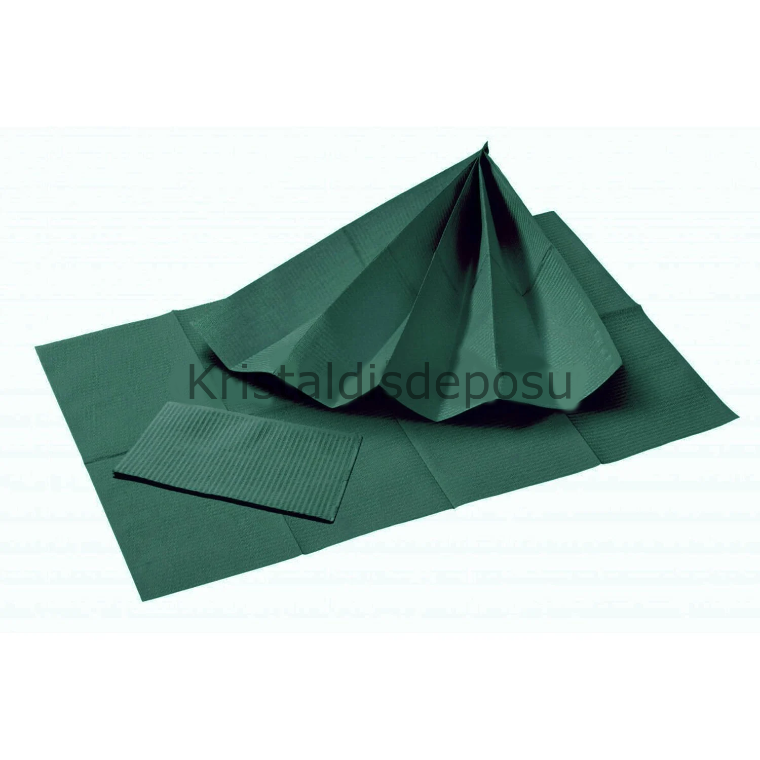 Avrupa Tabla Örtüsü Renkli - 33*44 cm 500 Ad - Dark Green