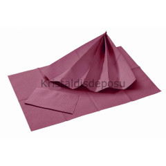 Avrupa Tabla Örtüsü Renkli - 33*44 cm 500 Ad - Bordeaux