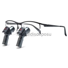 6X Büyütmeli Kablolu Işıklı Ergo Custom Loupe