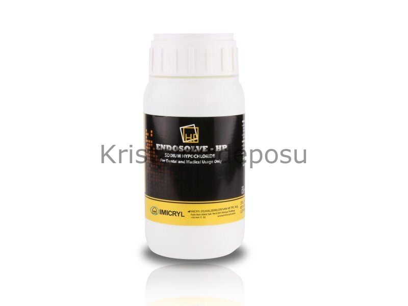 Imicryl Endosolve-Hp Sodyum Hipoklorit Solüsyonu %5,25 Konsantrasyon 250 ml