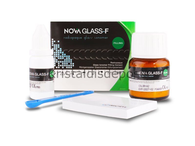 Imicryl Nova Glass F Cam İyonomer Dolgu Simanı 15 g Toz Set