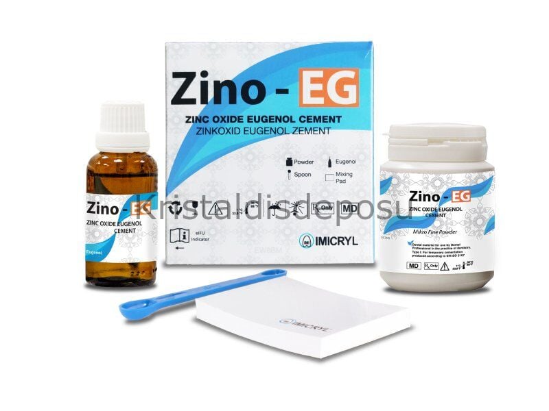 Imicryl ZINO-EG Zinc Oxide Eugenol Cement 75 g Set
