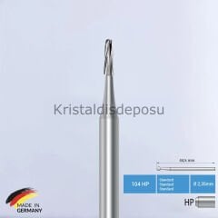 Tungusten Carpide Frez - Piyasemen İçin - C23R - 5 Adet