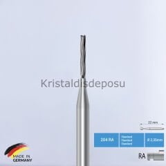 Tungusten Carpide Frez - Anguldurva İçin -  C21L - 5 Adet