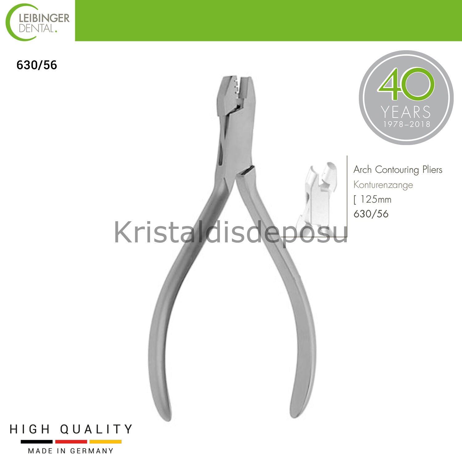 DeLa ROSA Arch Contouring Pliers - Şekillendirme Pensi - 125 mm