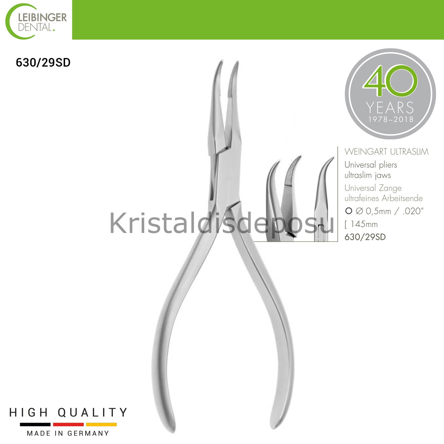 WEINGART ULTRASLIM Universal Pliers - 145 mm