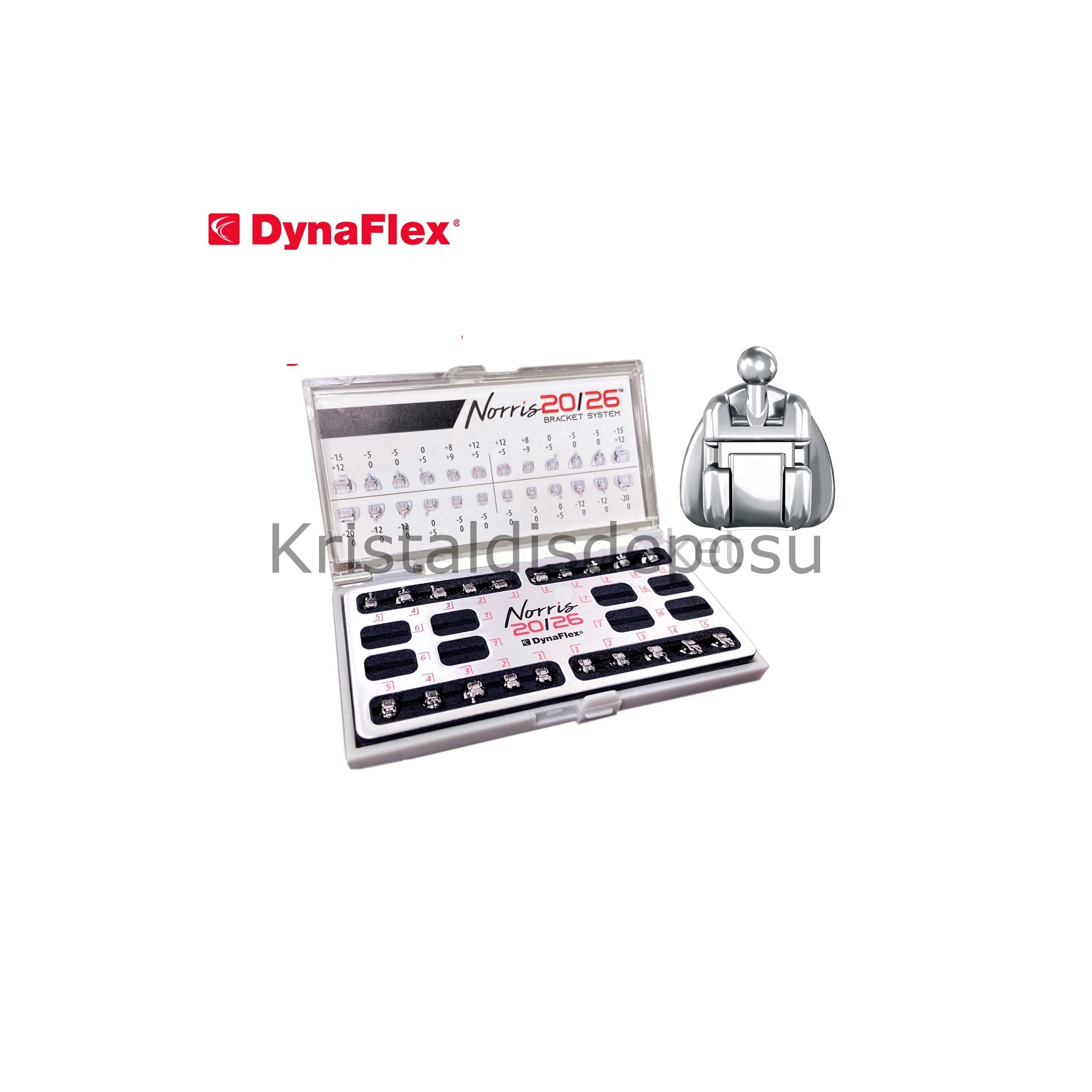 Norris 20/26 Kapaklı Metal Braket