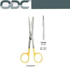 Standart Makas Künt/Sivri TC 14 CM