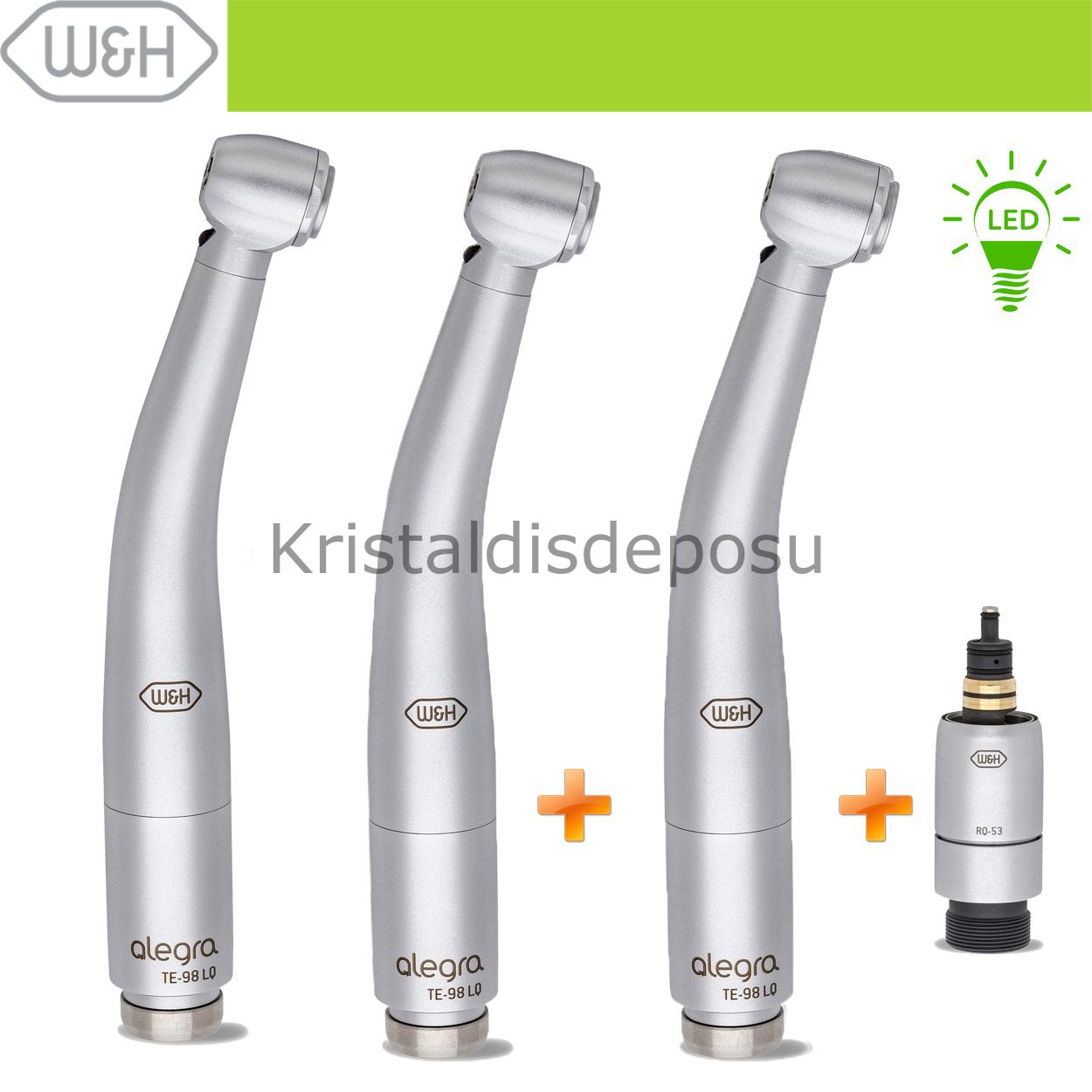 Alegra Türbin TE-98 LQ LED Işıklı Aeratör & Kupling - Kampanya