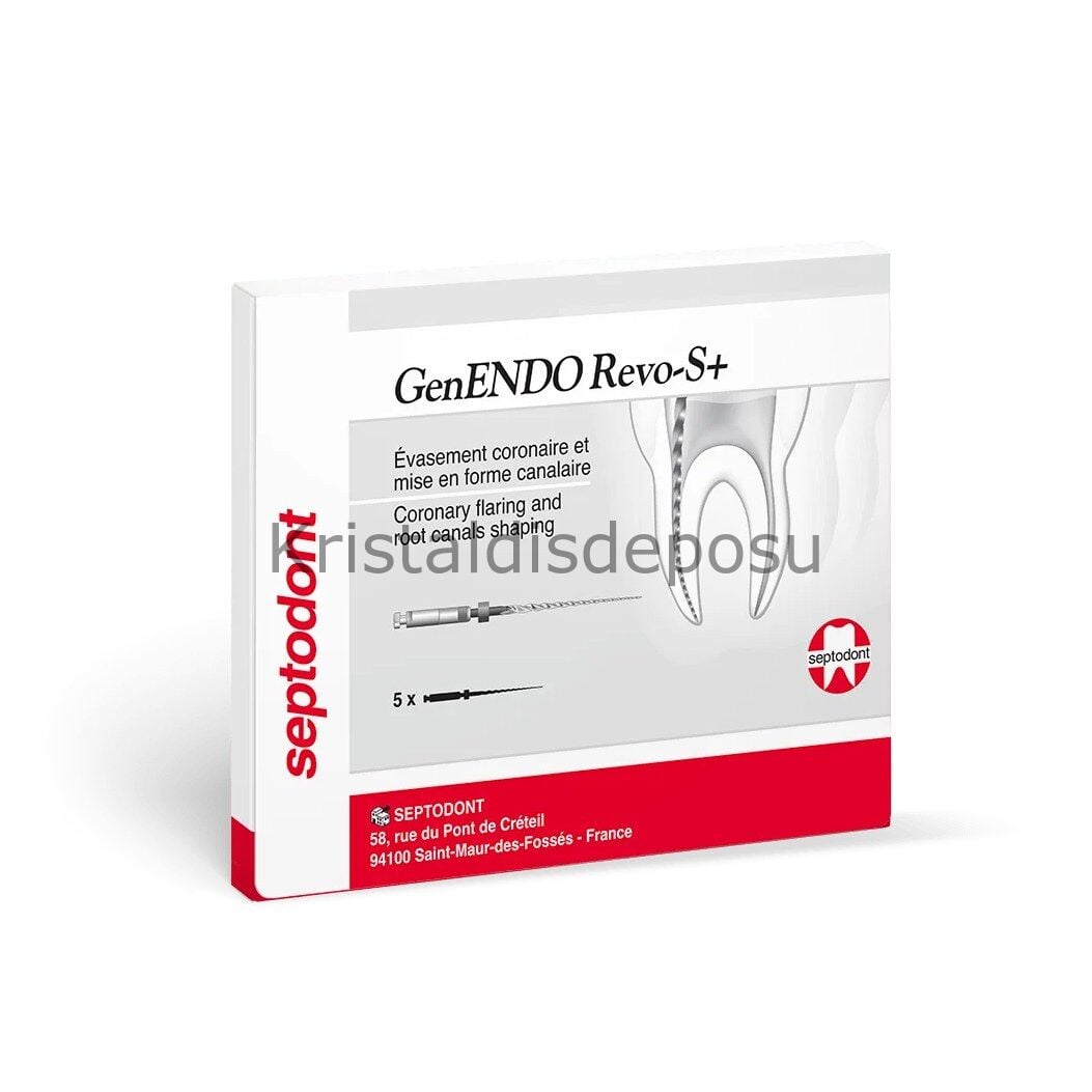 GenENDO Revo-S+ Döner Kanal Eğesi 6'lı - 25 mm