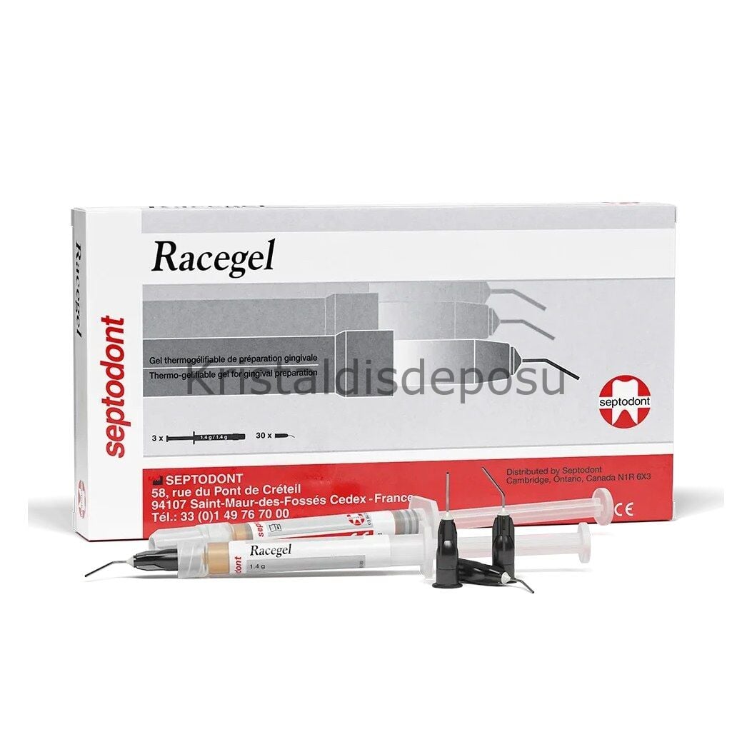 Racegel Alüminyum Klorür Retraksiyon Jeli 3x1,4 gr