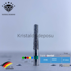 Doğal Elmas Frez - Aeratör - 847KR - Konik - 5 Adet