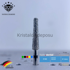 Doğal Elmas Frez - Aeratör -  848 - Konik - 5 Adet