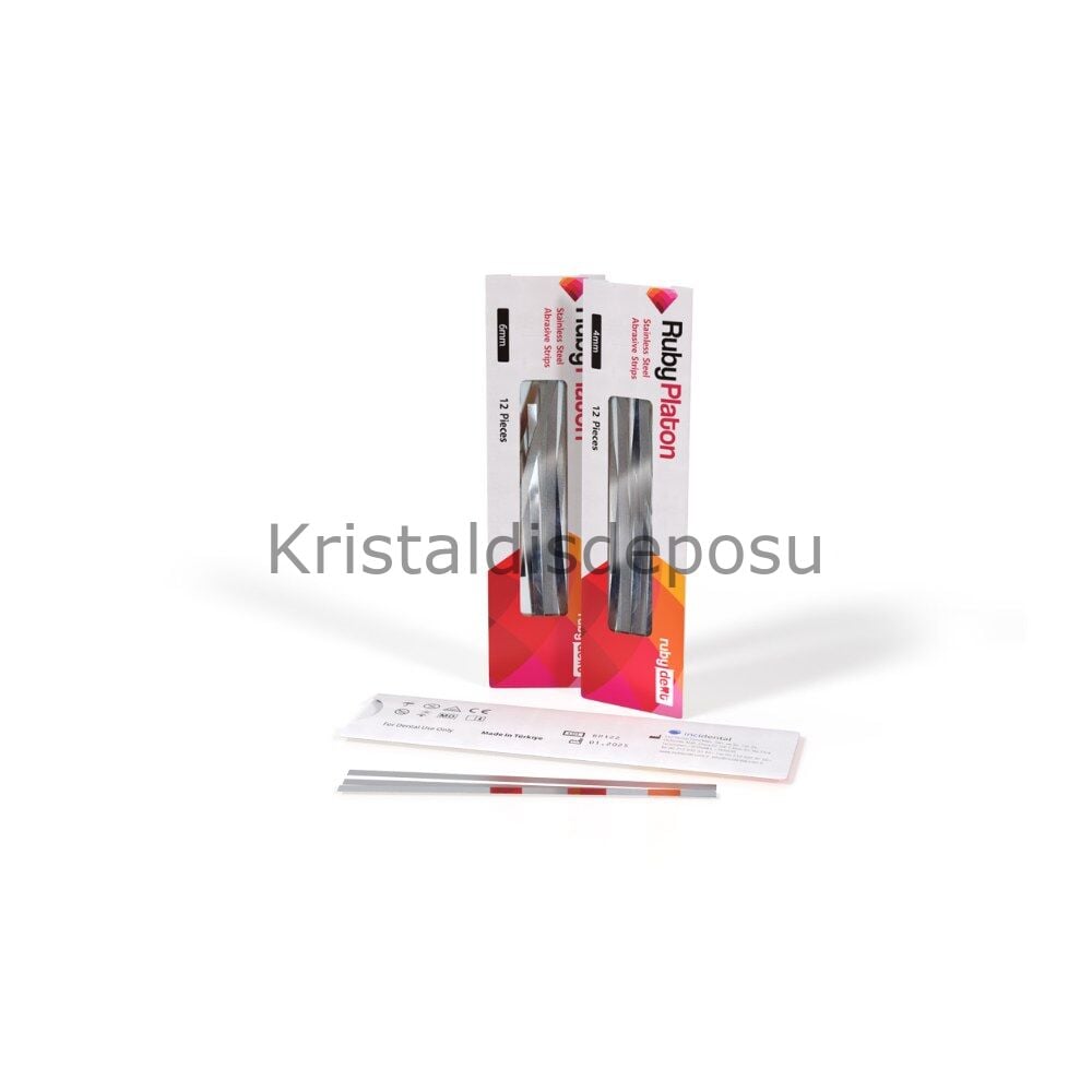 RubyPlaton Stainless Steel Abrasive Strips – Paslanmaz Çelik Aşındırıcı Şeritler