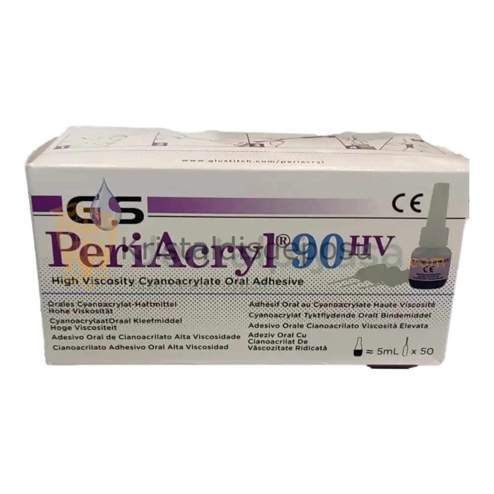 PeriAcryl 90 HV Yüksek Viskoziteli Siyanoakrilat Oral Adeziv