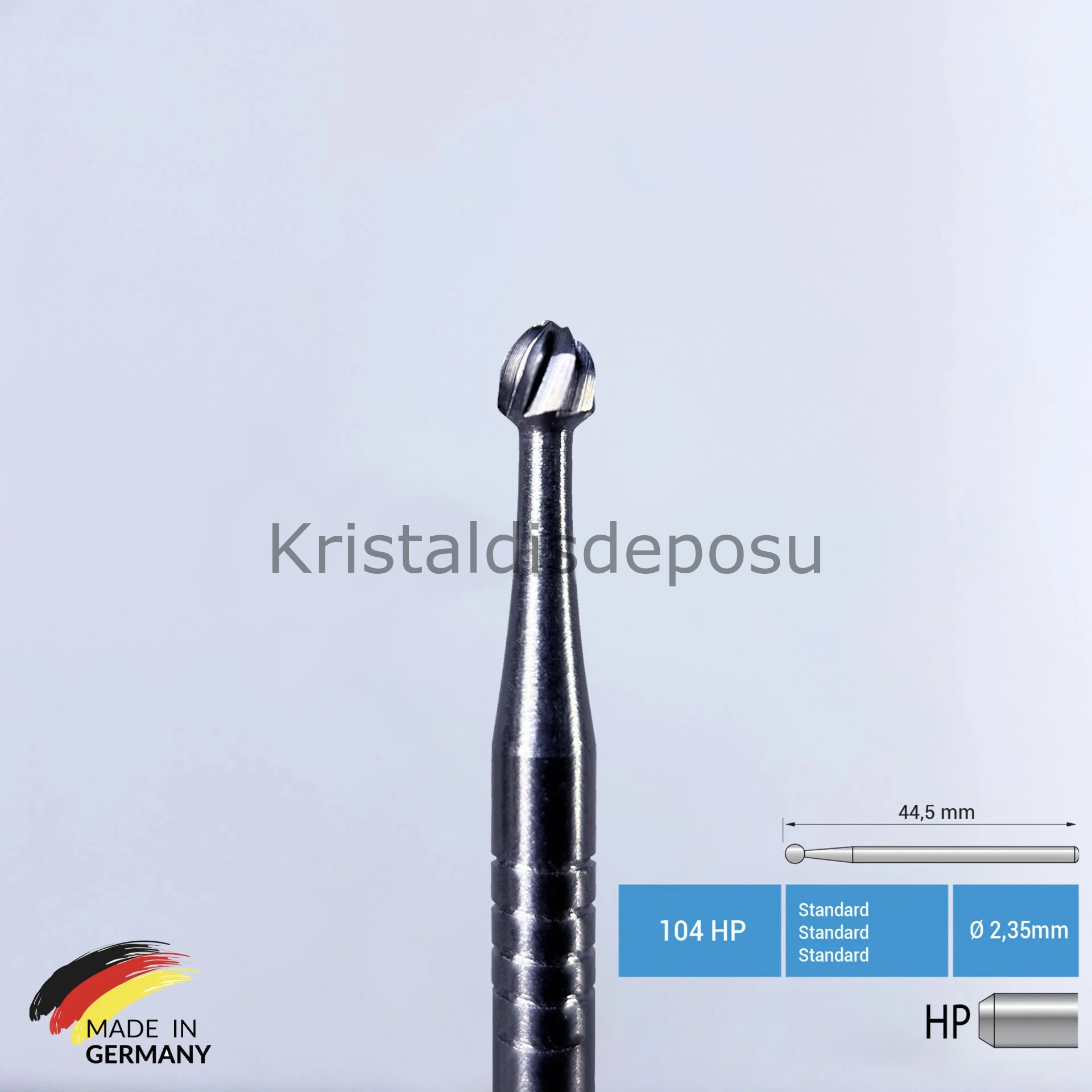 Tungusten Carbide Cerrahi Frez - Piyasemen İçin - C1 - 5 Adet