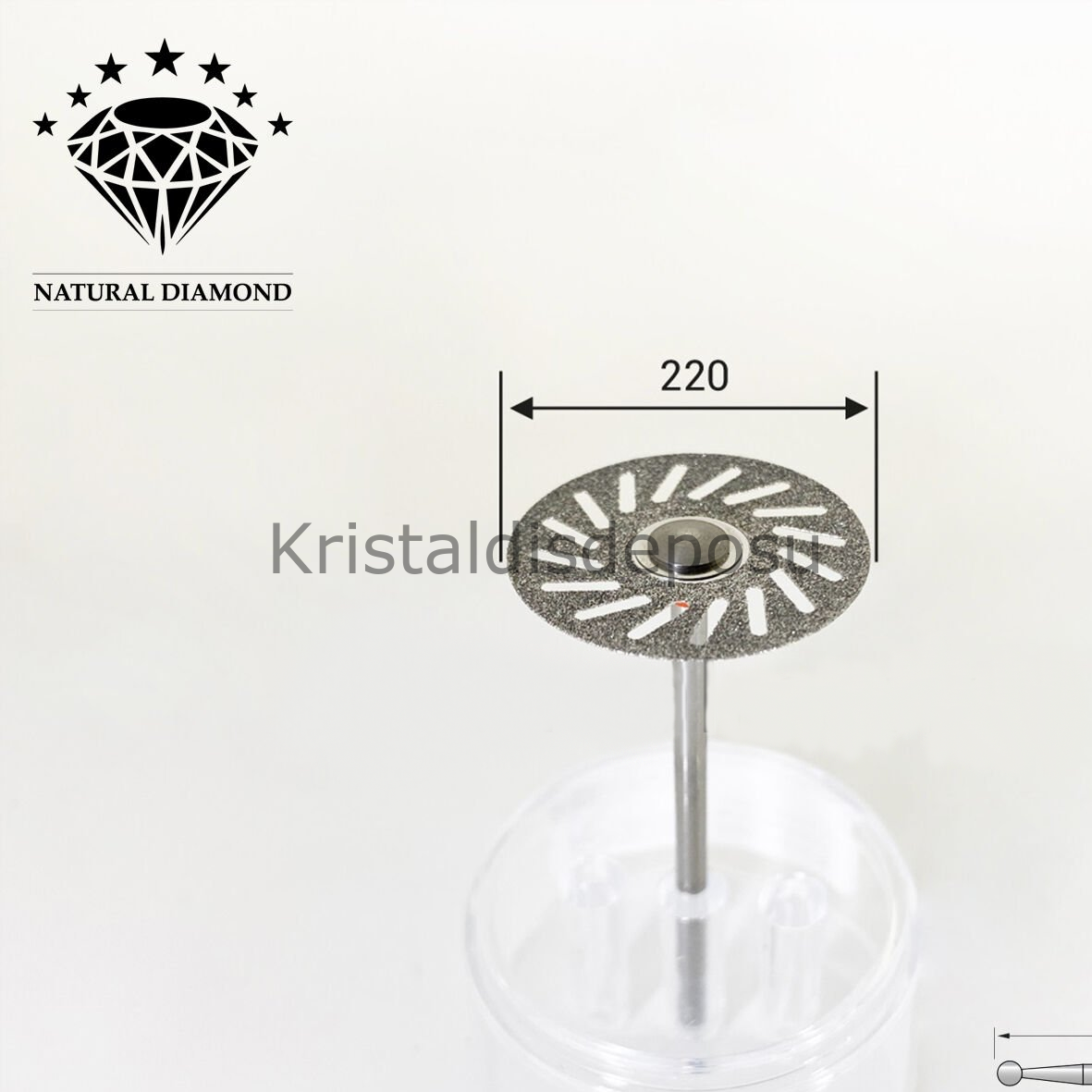 Ortho Diamond Disc Arayüz Separe - Çift Taraflı Aşındırma