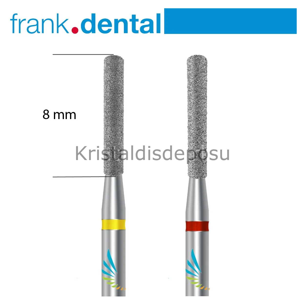 Elmas Frez - Bitim ve Cila - 837KR - Silindir - 2 Adet