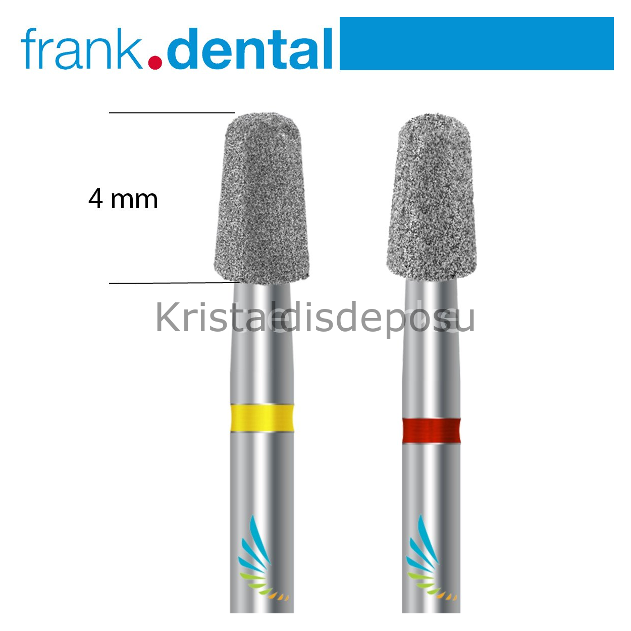 Elmas Frez - Bitim ve Cila - 845KR - Konik - 2 Adet