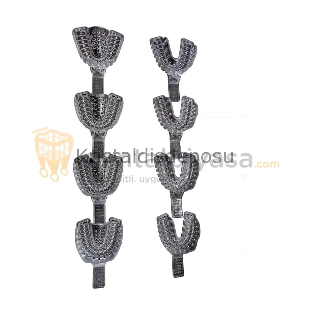 Easy Tray İmplant Ölçü Kaşığı - Otoklavlanabilir 8'li