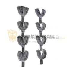 Easy Tray İmplant Ölçü Kaşığı - Otoklavlanabilir 8'li
