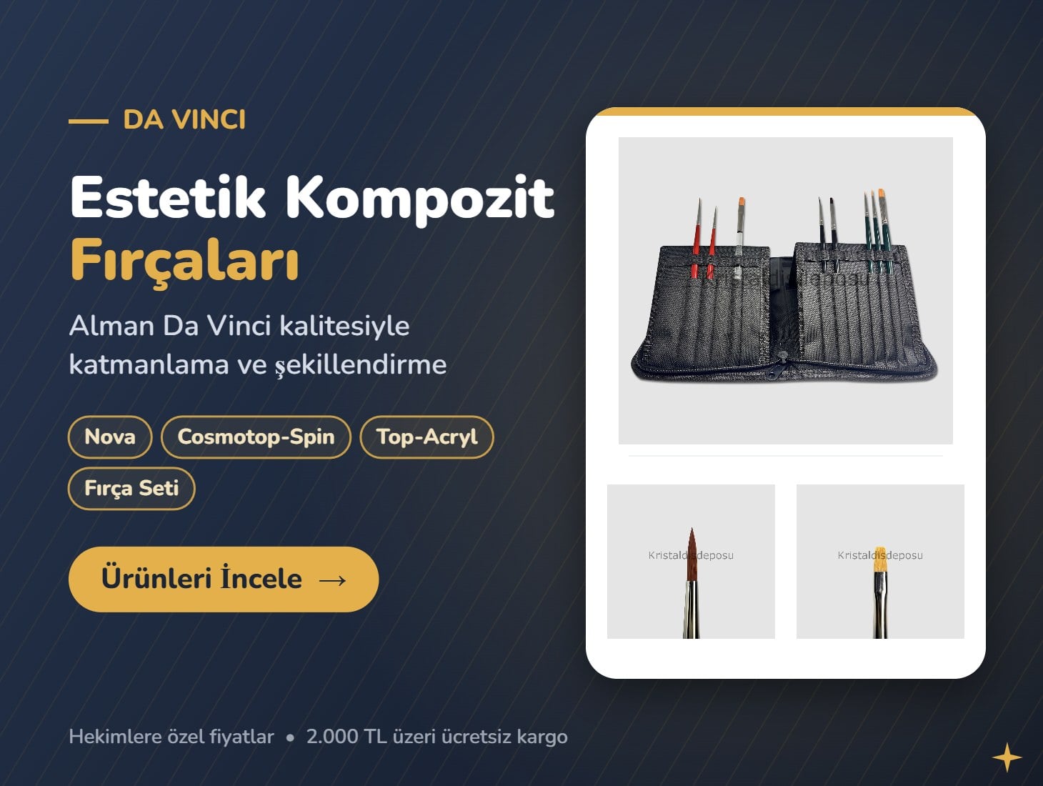 Da Vinci fırçaları